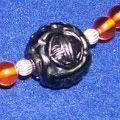 Amber teething necklace auction