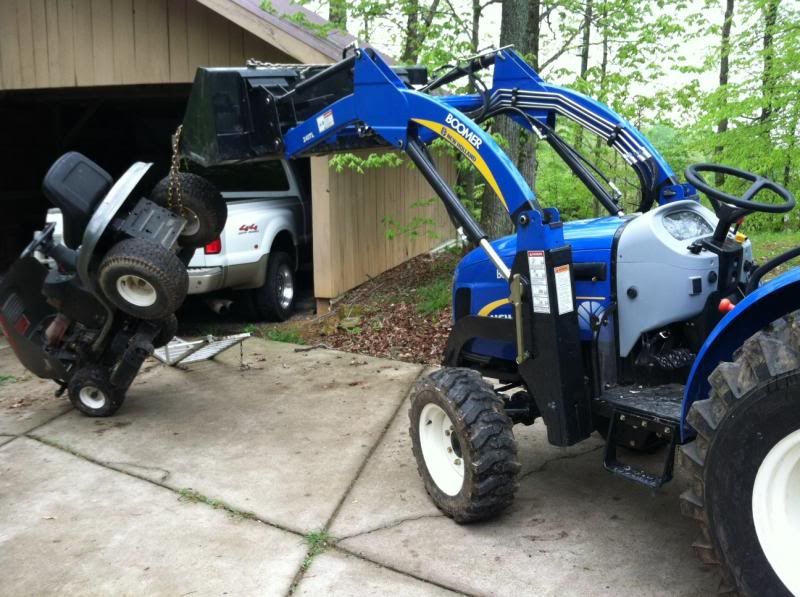 small tractor w/ rear PTO