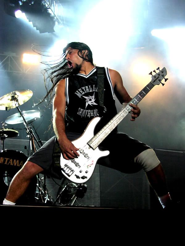 bassist Robert Trujillo