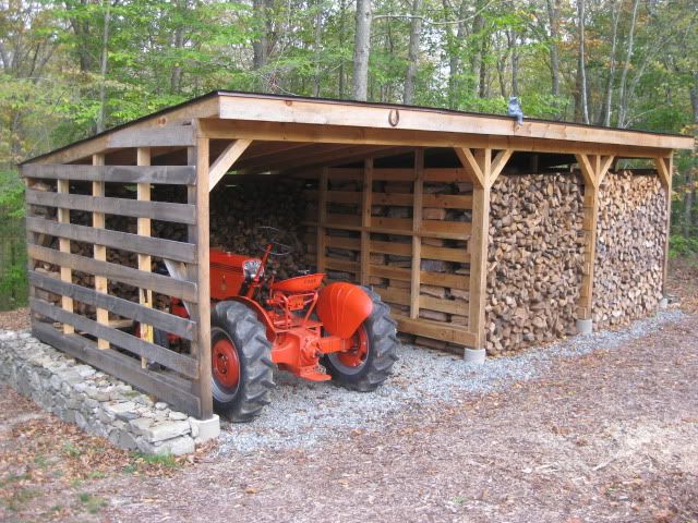 Pole building posts, cement or no? - Yesterday's Tractors