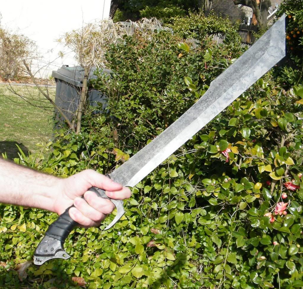 Zombie Tools Urban Bone Machete 2012 SBG Sword Forum