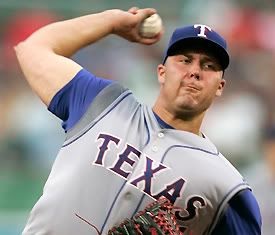 Tommy Hunter turned in a gutsy performance but the Rangers offense offered nothing in return.