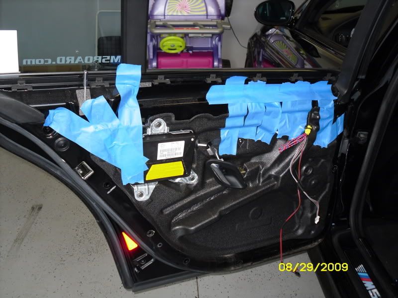 Bmw x3 door vapor barrier #6