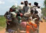 Muslim people flee war ravaged hometown, Eastern Sri Lanka