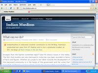 preview of Indian Muslims blog
