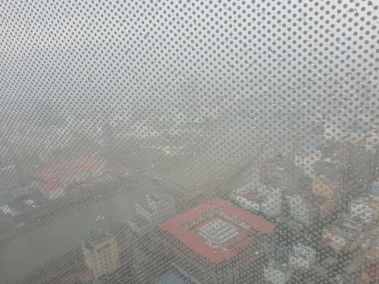 cafe trên tòa nhà 68 tầng ko thấy rõ khung cảnh bên ngoài