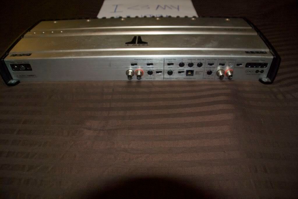FS JL Audio Slash 1000/1 V1 Monoblock amp