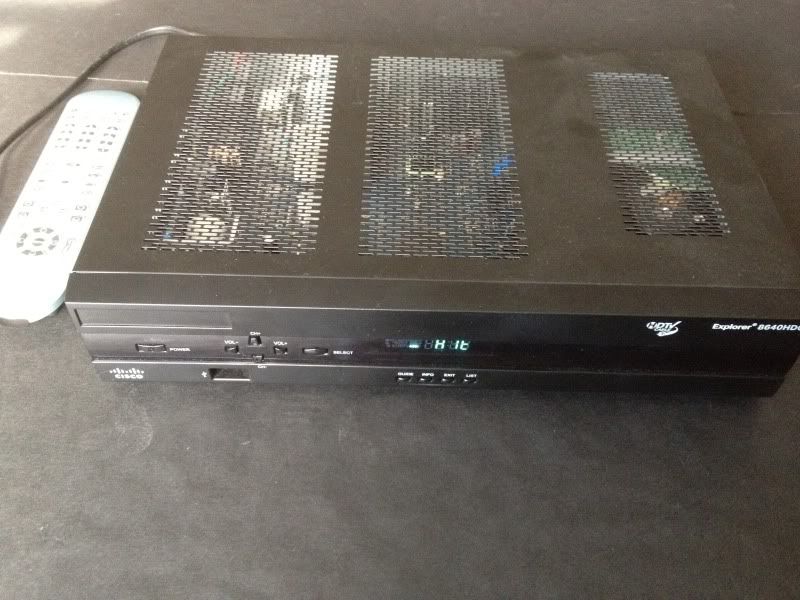 Cisco DVR 8640 HDC HDTV Cable Box Receiver Comcast Scientific Atlanta