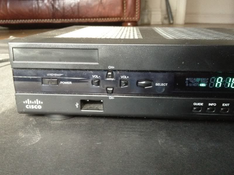 Cisco DVR 8640 HDC HDTV Cable Box Receiver Comcast Scientific Atlanta