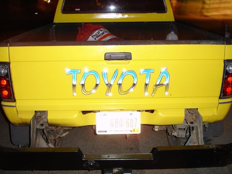 toyota tailgate airbrushed 4x4 and OffRoad Forum