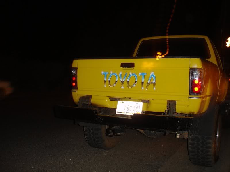 toyota tailgate airbrushed 4x4 and OffRoad Forum