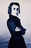 Franz Liszt - acrylic on canvas