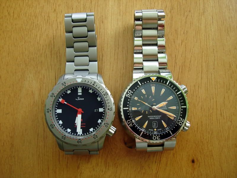 Wollte was Bestimmtes hab jetzt was anderes...(Oris TT1 Diver)