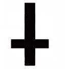 black upside down cross Pictures, Images and Photos