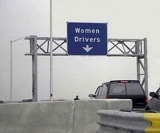 women drivers sign