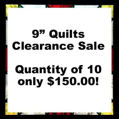 Stained Glass Discount on Choose Ten  10  9  Stained Glass Quilts Sun Catcher Sale Wholesale Lot