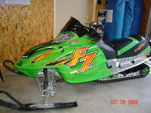 2006 Arctic Cat F7 SNO PRO Only modifications I will be doing are ROX Risers 