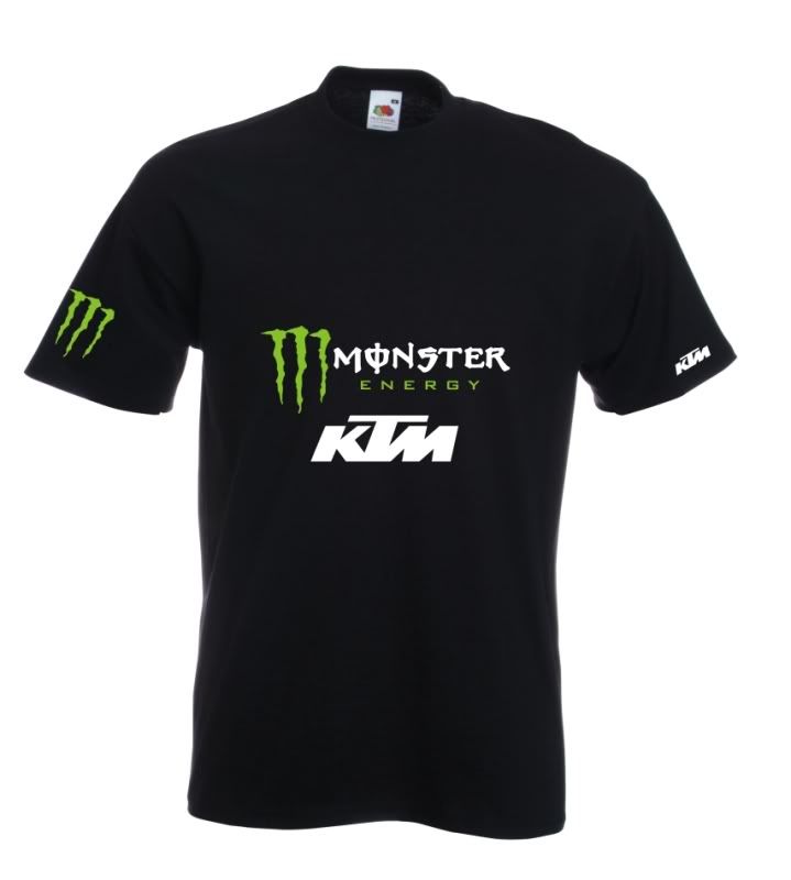 MONSTER ENERGY KTM BLACK TSHIRT High quality Super Premium Tshirt