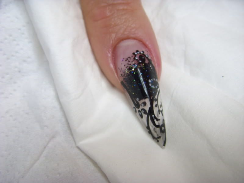 nail design in tribal