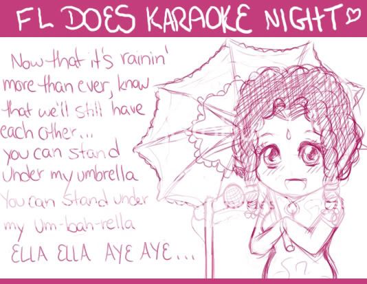 Future Libby does Karaoke Night